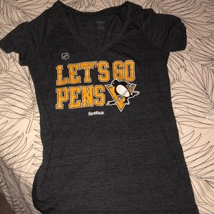 Let’s Go Pens V-neck